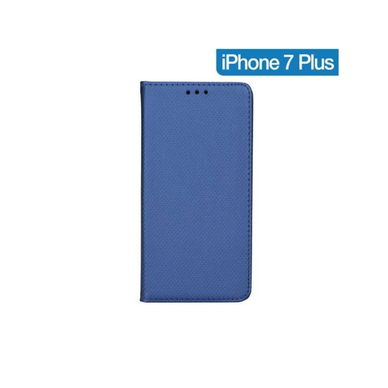 Coque Portefeuille Bleu iPhone 7 Plus
