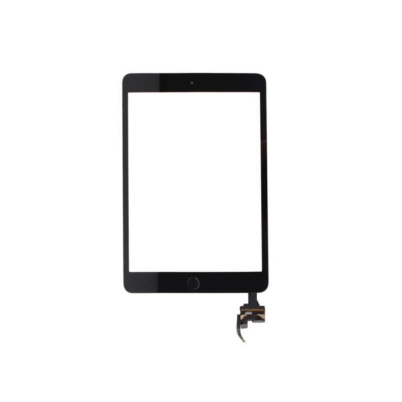 Vitre Tactile Assembl&eacute;e Compl&egrave;te Compatible iPad Mini 3 NOIR