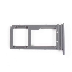 Tiroir Sim Gris Compatible Samsung S7 Edge