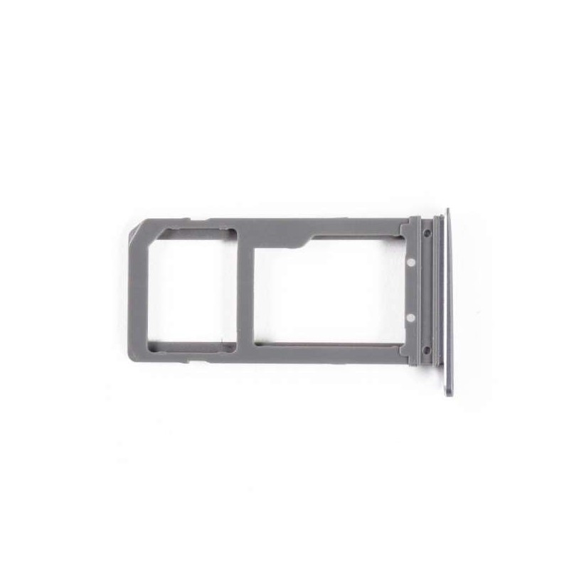 Tiroir Sim Gris Compatible Samsung S7 Edge