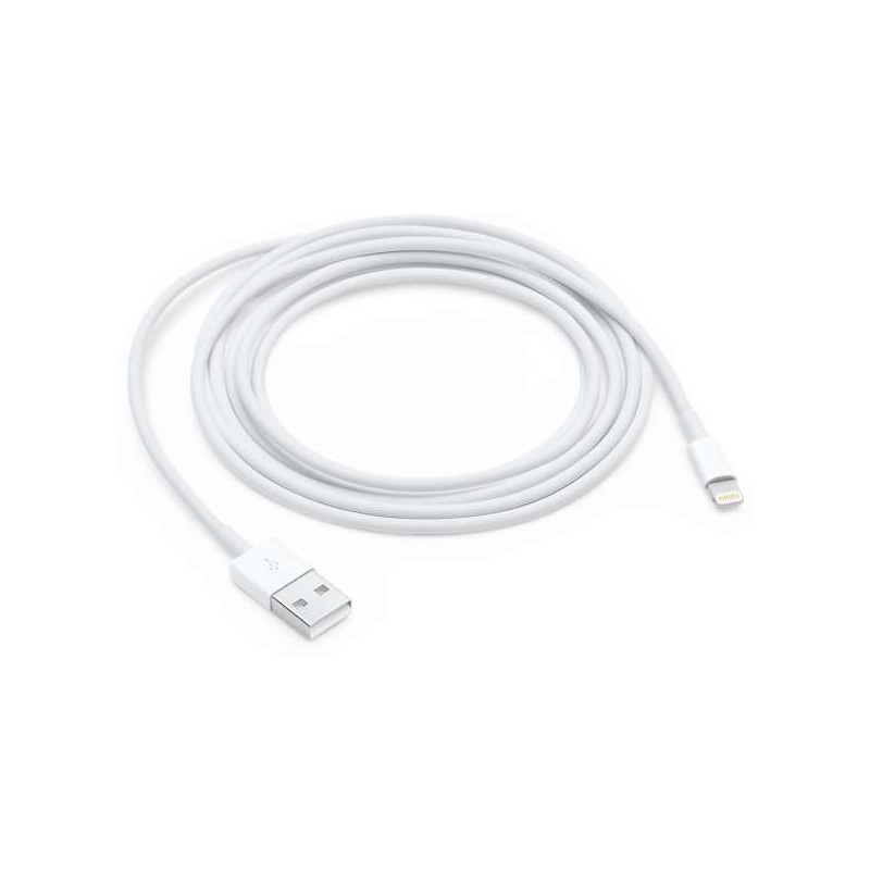 C&acirc;ble G&eacute;n&eacute;rique USB Lightning Blanc 2M