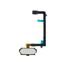Nappe Bouton Menu Blanc Compatible Samsung S6 Edge Plus