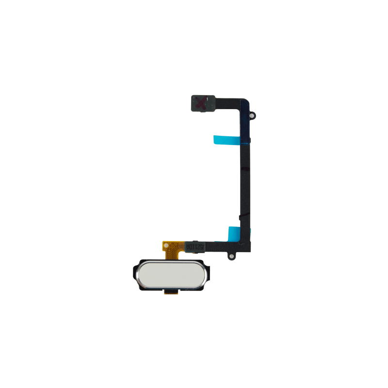 Nappe Bouton Menu Blanc Compatible Samsung S6 Edge Plus