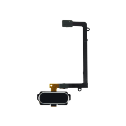 Nappe Bouton Menu Noir Compatible Samsung S6 Edge Plus