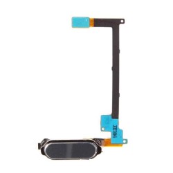 Nappe Bouton Home Samsung Note 4 Noir