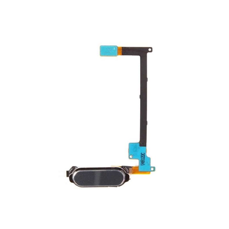 Nappe Bouton Home Samsung Note 4 Noir