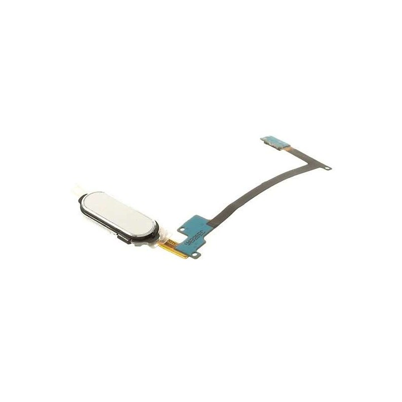 Nappe Bouton Home Blanche Samsung Note 4