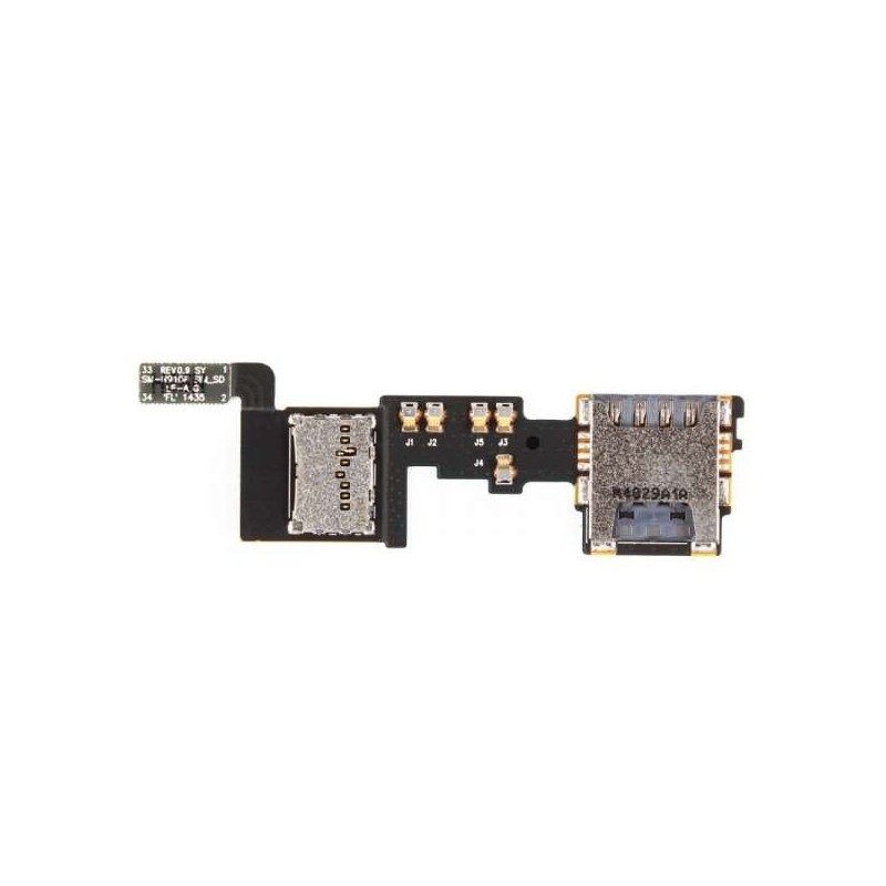 Lecteur Carte SIM/SD pour Galaxy Note 4 N910F