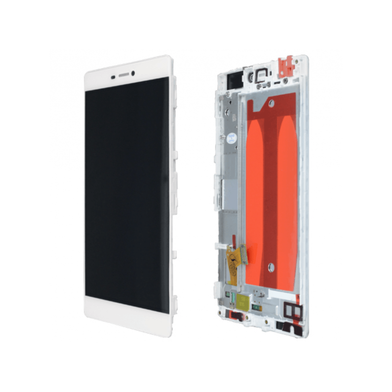 Ecran LCD / Ch&acirc;ssis Huawei P8 Blanc