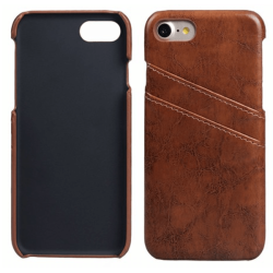 Coque Effet Cuir iPhone 7 / 8 Porte - cartes