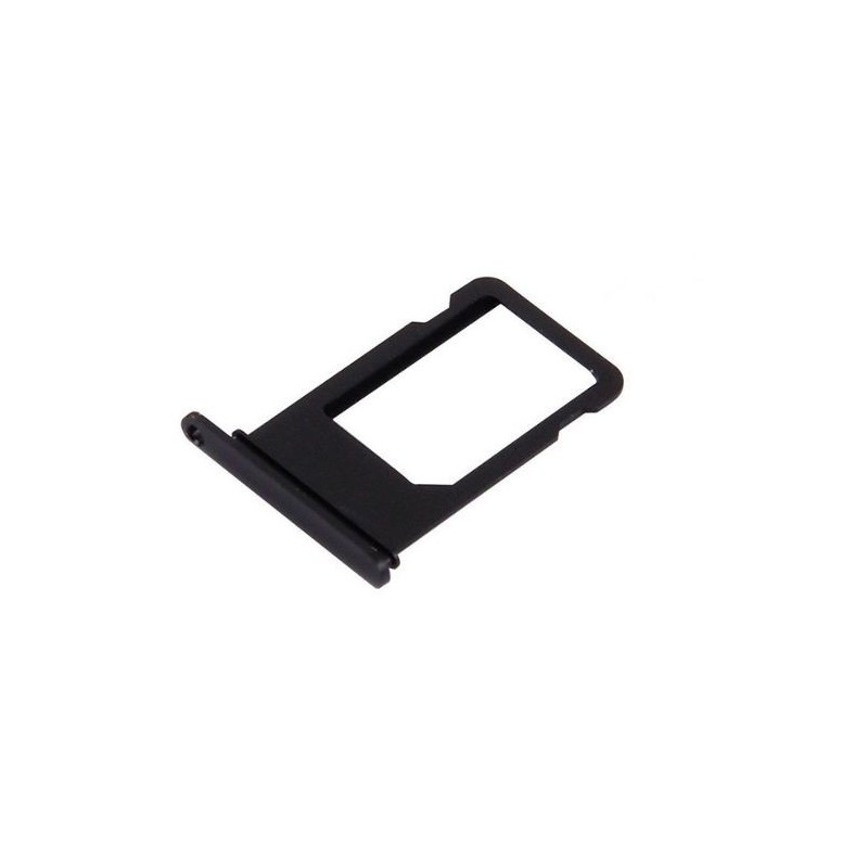 Tiroir Sim Compatible iPhone 7 Noir de jais