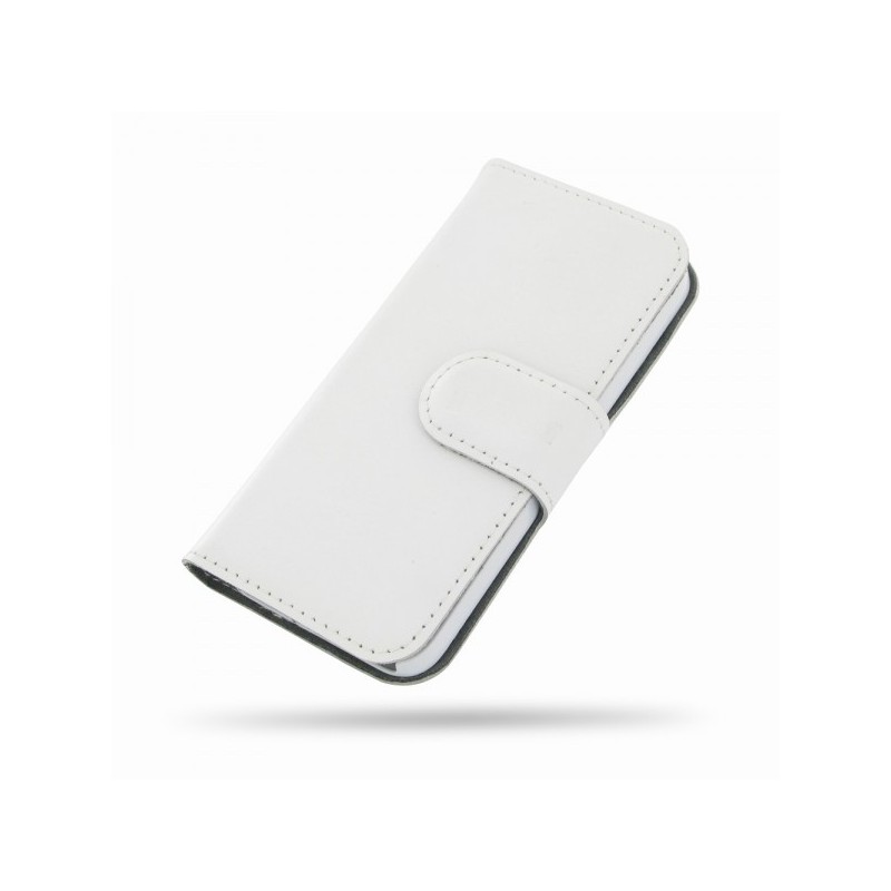 Coque Portefeuille Rabat / Magnet Blanc iPhone 5 / 5S