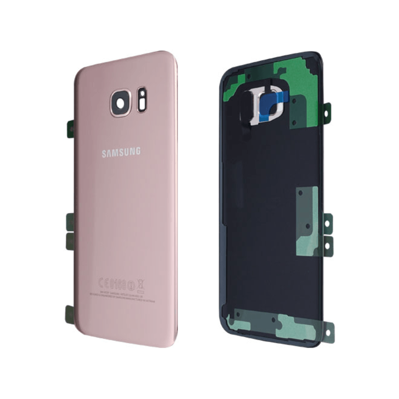Cache Batterie Samsung Galaxy S7 Edge Rose