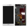 Ecran LCD / Vitre Tactile Sur Ch&acirc;ssis Huawei P7 Blanc