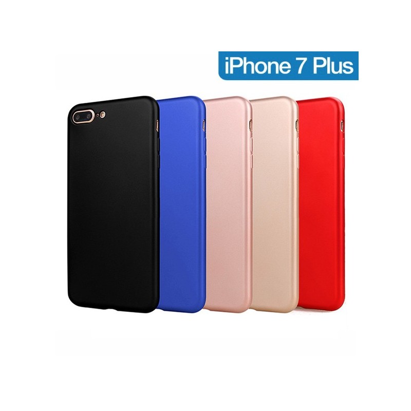 Coque TPU Souple Couleur iPhone 7 Plus