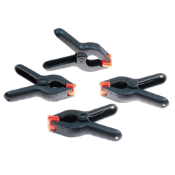 Set de 4 Grandes Pinces Plastique de Serrage