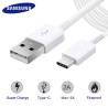 C&acirc;ble Chargeur Original Samsung Type C 1.5m Blanc