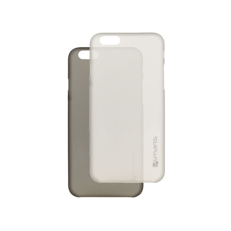 Lot 2 Coques TPU iPhone 6+ / 6S Noir / Blanc