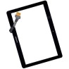 Vitre Tactile Compatible Samsung Galaxy Tab 2 / Note NOIR