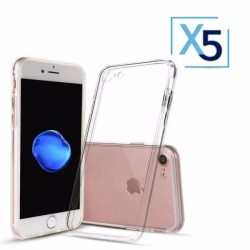 Lot x5 Coque de Protection Transparente iPhone 7 / 8