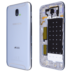 Coque Arri&egrave;re Originale Samsung Galaxy J7 Argent