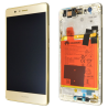 Ecran LCD Original + Ch&acirc;ssis + Batterie Huawei P9 Lite Or