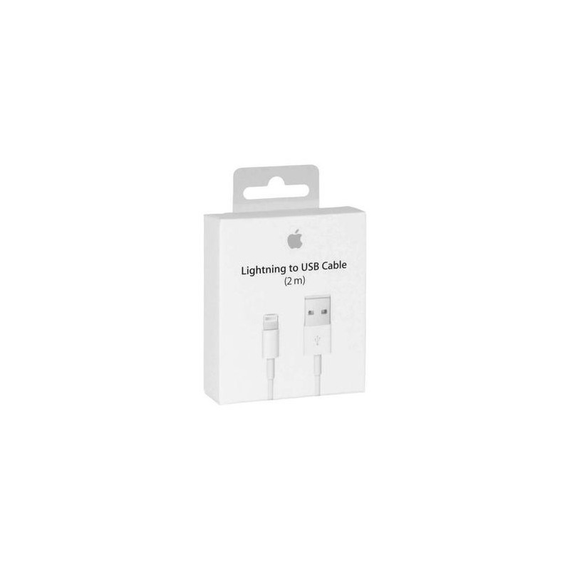 C&acirc;ble Original Apple USB Lightning Blanc 2 M&egrave;tres