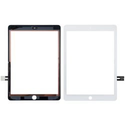 Vitre Tactile Compatible iPad 2018 Blanc