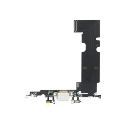 Nappe / Connecteur de Charge et Micro Original Reconditionn&eacute; pour iPhone 8 Plus (Blanc)