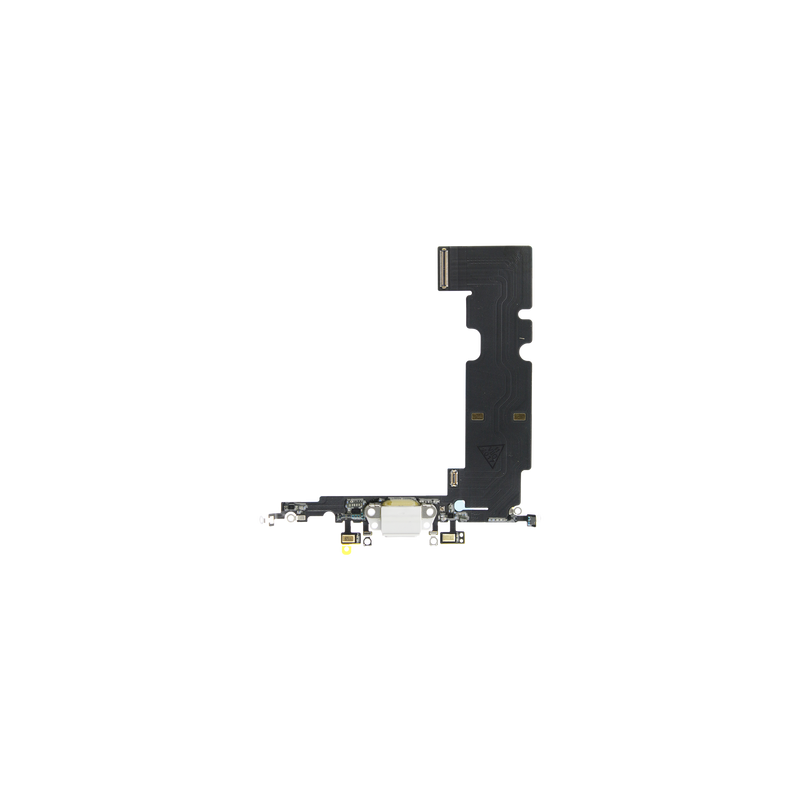 Nappe / Connecteur de Charge et Micro Original Reconditionn&eacute; pour iPhone 8 Plus (Blanc)
