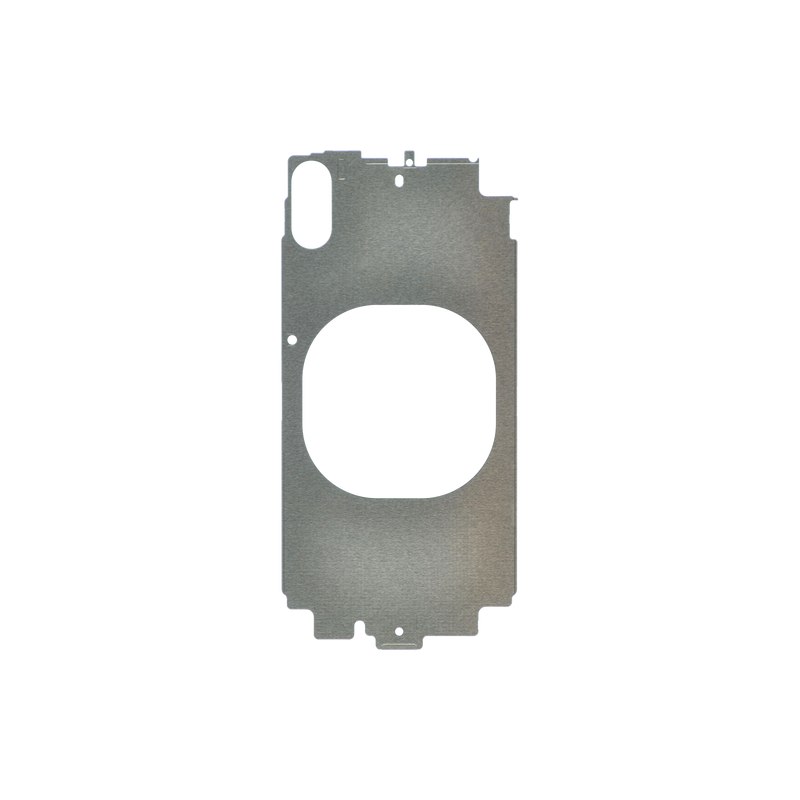 Plaque M&eacute;tal Arri&egrave;re / Support Thermique LCD iPhone X