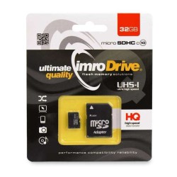 Carte M&eacute;moire Micro-SD 64Go avec Adaptateur SD