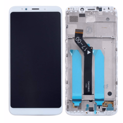 Ecran LCD / Vitre Tactile / Ch&acirc;ssis Compatible Xiaomi Redmi 5 Blanc