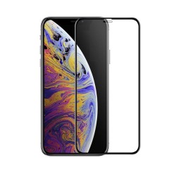 Film Verre tremp&eacute; 5D Bordure Noire iPhone XS Max