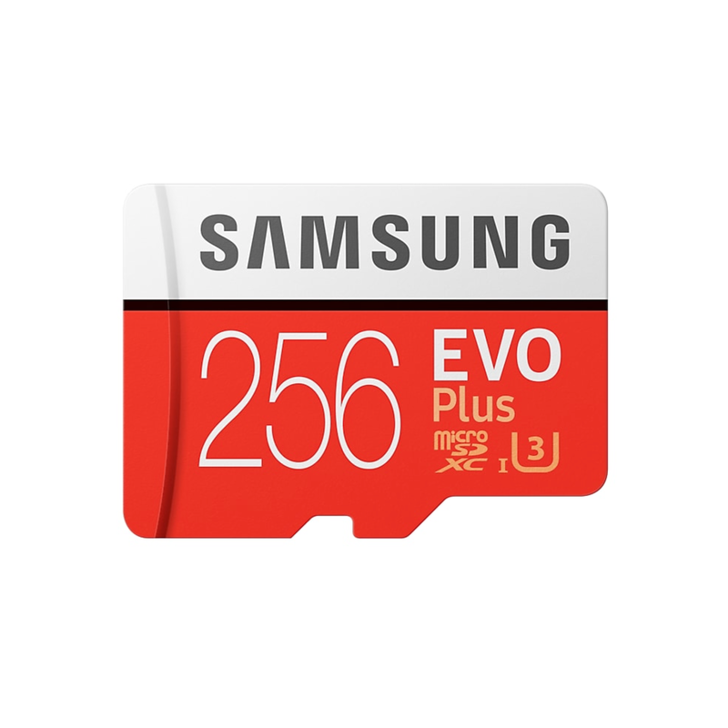 Carte M&eacute;moire Micro-SD Samsung Evo+ 256Go