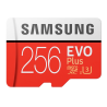 Carte M&eacute;moire Micro-SD Samsung Evo+ 256Go