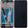 Ecran LCD / Vitre Tactile sur Ch&acirc;ssis Huawei Y9 2018 Noir