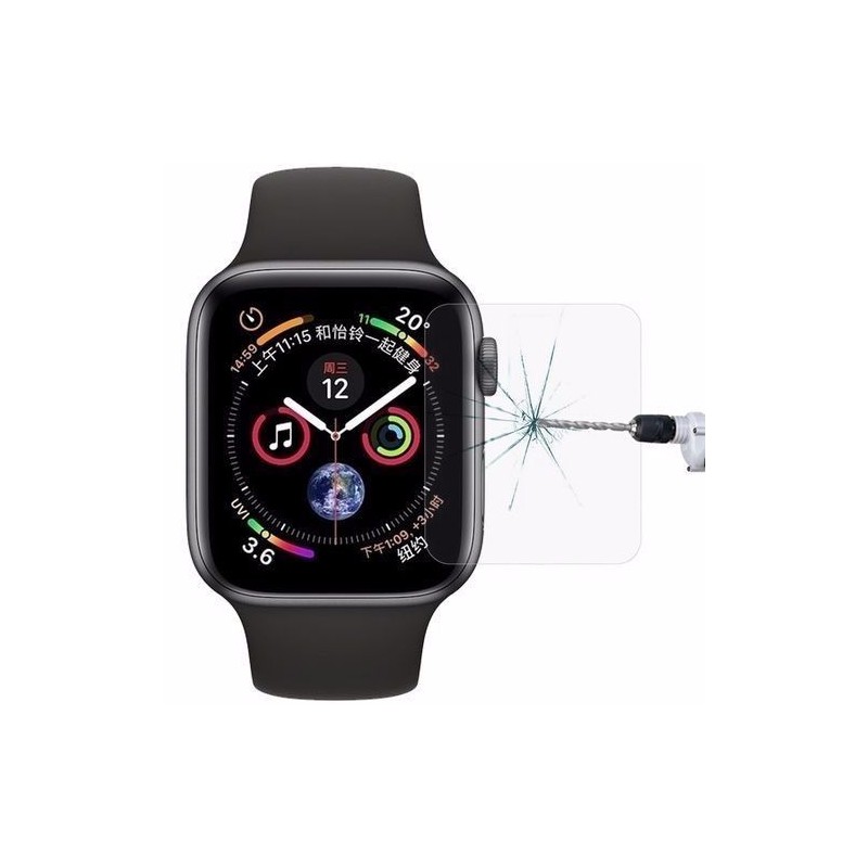 Film Anti - Choc en Verre Tremp&eacute; Apple Watch S&eacute;rie 4 / 5 / 6 / SE 40mm