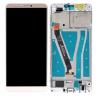 Ecran LCD / Vitre Tactile sur Ch&acirc;ssis Huawei Y9 2018 Or