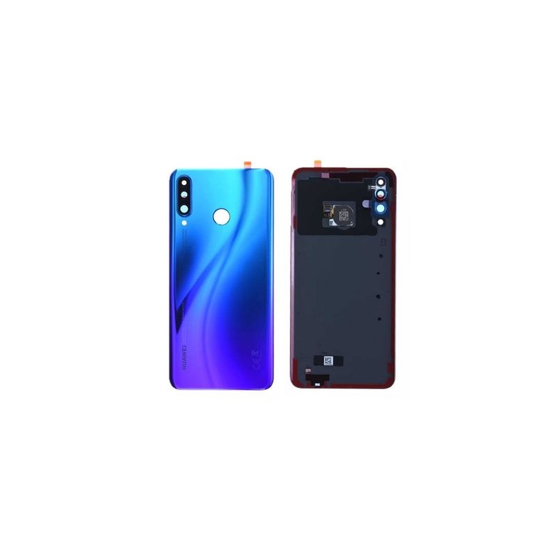 Vitre Arri&egrave;re Comptible Huawei P30 Lite Bleu Aurora