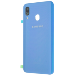 Vitre / Cache Batterie / Arri&egrave;re Samsung Galaxy A40 BLEU