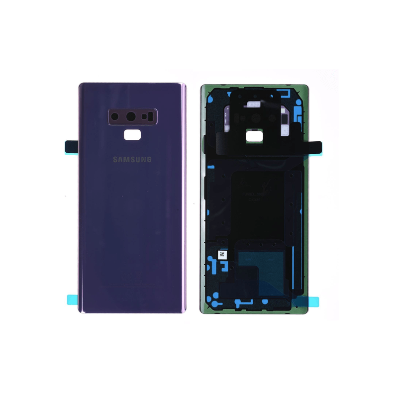 Vitre / Cache Batterie / Arri&egrave;re Samsung Galaxy Note 9 MAUVE ORCHIDEE