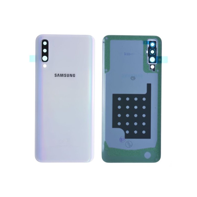 Vitre / Cache Batterie / Arri&egrave;re Samsung Galaxy A50 BLANC