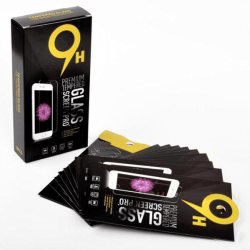 Lot de 10 Films Anti - Choc en Verre Tremp&eacute; iPhone XS Max