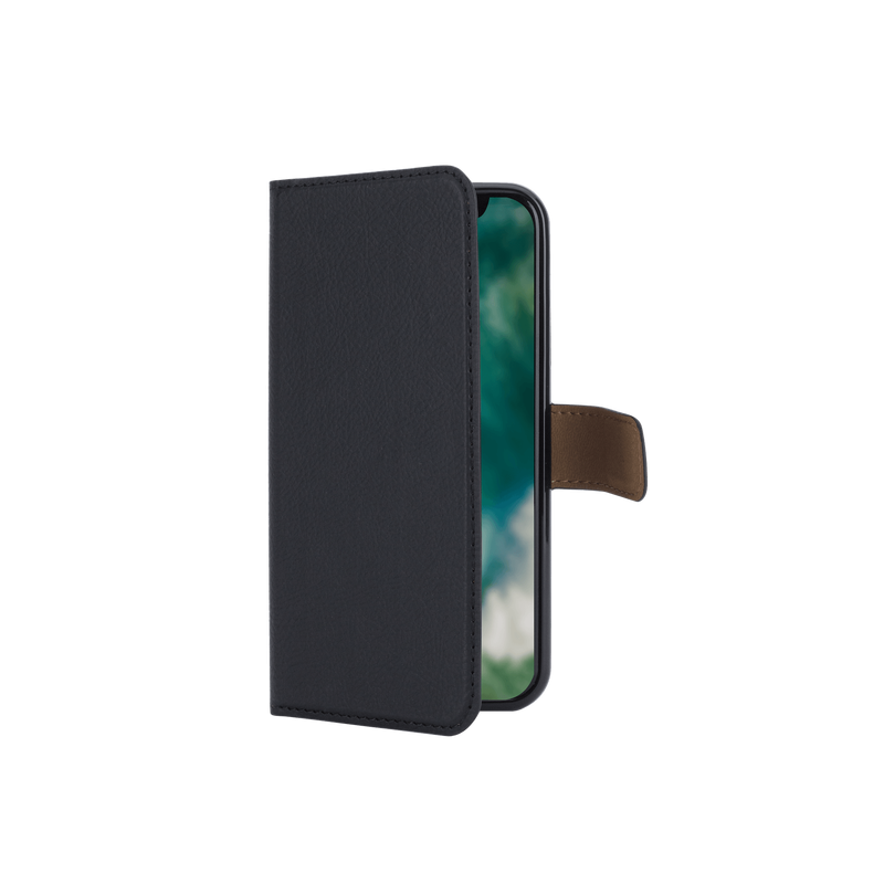 Coque Portefeuille Rabat / Magn&eacute;tique Cuir Noir iPhone 11