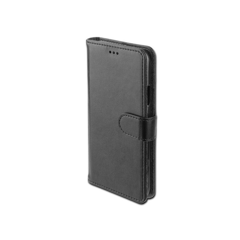 Coque Portefeuille Rabat / Magn&eacute;tique Cuir Noir iPhone XR