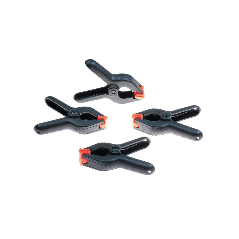 Set de 4 Mini Pinces Plastique de Serrage