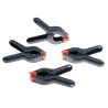 Set de 4 Mini Pinces Plastique de Serrage