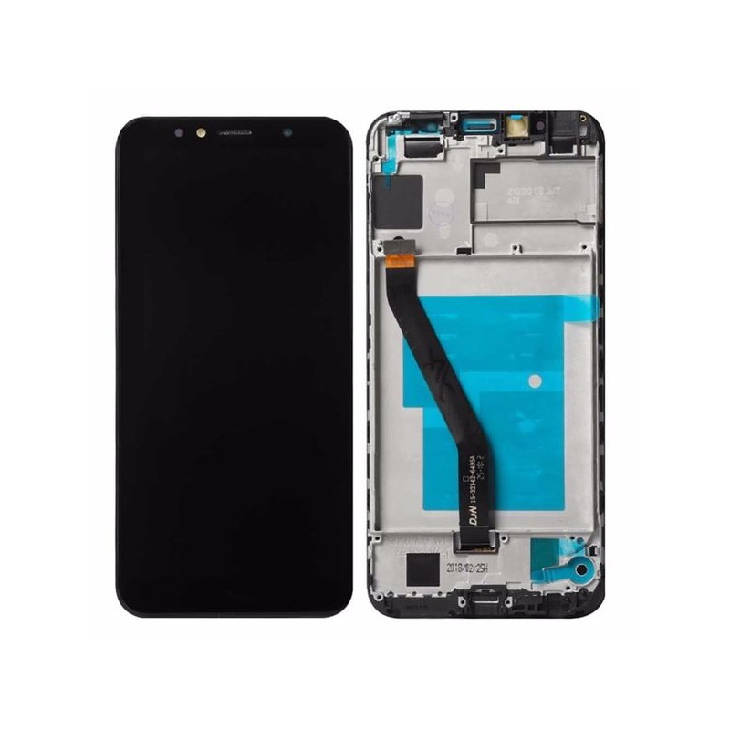 Ecran LCD / Vitre Tactile / Ch&acirc;ssis Huawei Honor 7A Noir