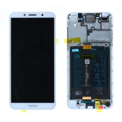 Ecran Complet Original Huawei Y5 2018 Blanc